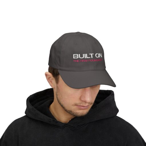 Built On Classic Dad Cap - Inspirational Black Cap - Image 7