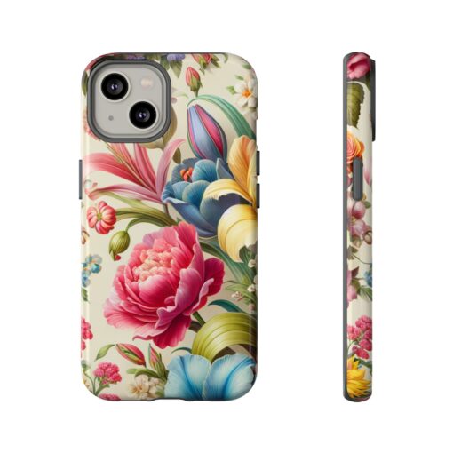 Floral Tough Phone Case - Durable Protection - Image 23