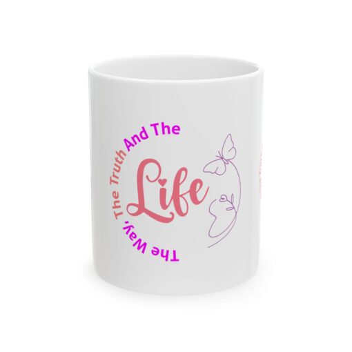 Butterfly Design Ceramic Mug