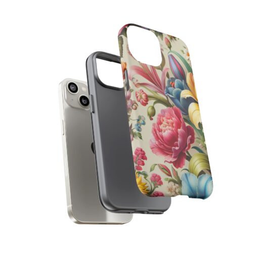 Floral Tough Phone Case - Durable Protection - Image 29