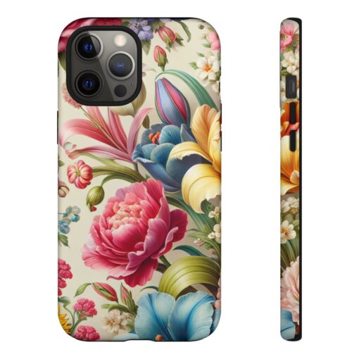 Floral Tough Phone Case - Durable Protection - Image 14