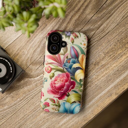Floral Tough Phone Case - Durable Protection