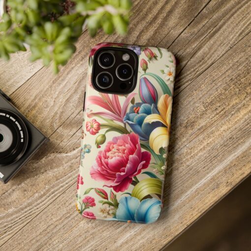 Floral Tough Phone Case - Durable Protection - Image 54