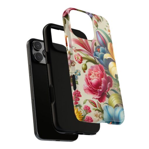 Floral Tough Phone Case - Durable Protection - Image 53