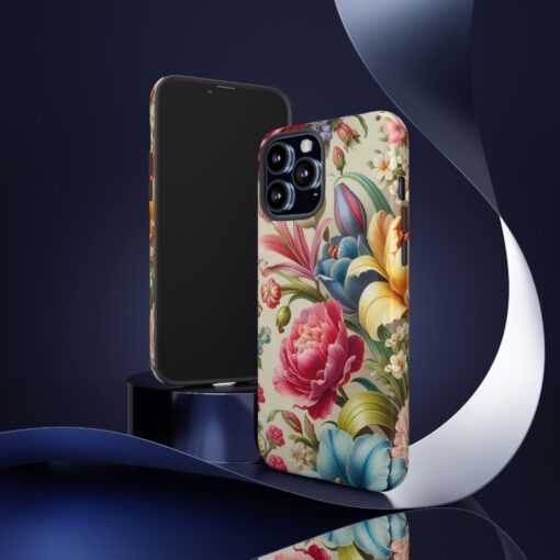 Floral Tough Phone Case - Durable Protection - Image 20
