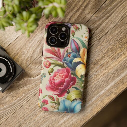 Floral Tough Phone Case - Durable Protection - Image 58