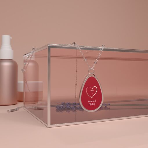 Beloved Of God Oval Necklace - Faith-Inspired Jewelry for Everyday Wear - Image 4