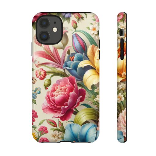 Floral Tough Phone Case - Durable Protection - Image 9