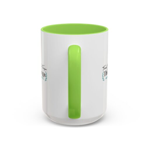 Inspirational Colorful Mug - "Think On These Things" (Philippians 4:8) - Perfect Gift for Mindfulness & Motivation - Image 27
