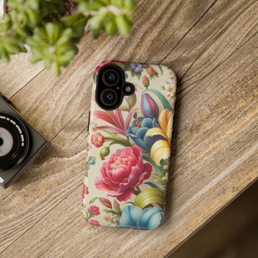 Floral Tough Phone Case - Durable Protection - Image 8