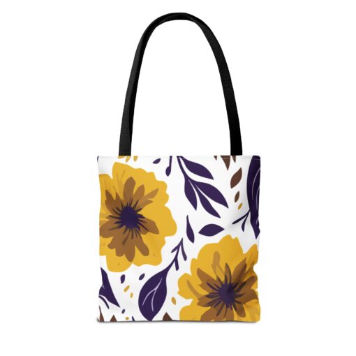 Elegant Floral Tote Bag - Perfect for Everyday Use and Gifts - Image 5