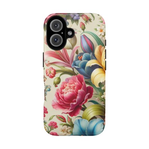 Floral Tough Phone Case - Durable Protection - Image 5