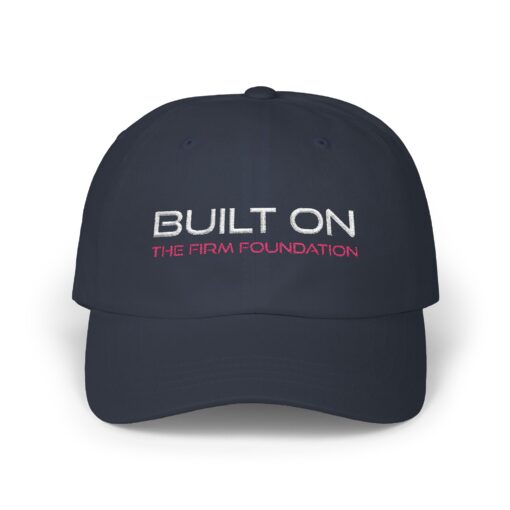 Built On Classic Dad Cap - Inspirational Black Cap - Image 9