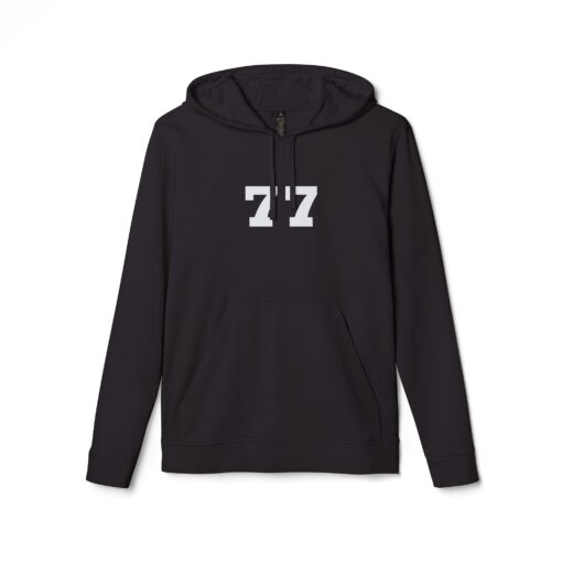 Adidas Fleece Hoodie - Cozy Casual Wear with 7'7 Design - Image 2