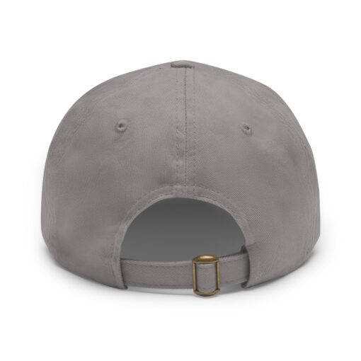 Dad Hat with Leather Patch (Round) - Image 19