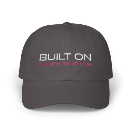 Built On Classic Dad Cap - Inspirational Black Cap - Image 5