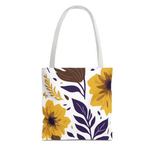 Elegant Floral Tote Bag - Perfect for Everyday Use and Gifts - Image 10