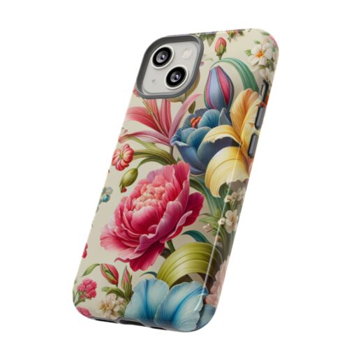 Floral Tough Phone Case - Durable Protection - Image 24