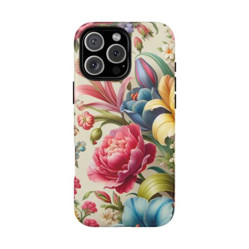 Floral Tough Phone Case - Durable Protection - Image 55