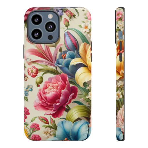 Floral Tough Phone Case - Durable Protection - Image 19