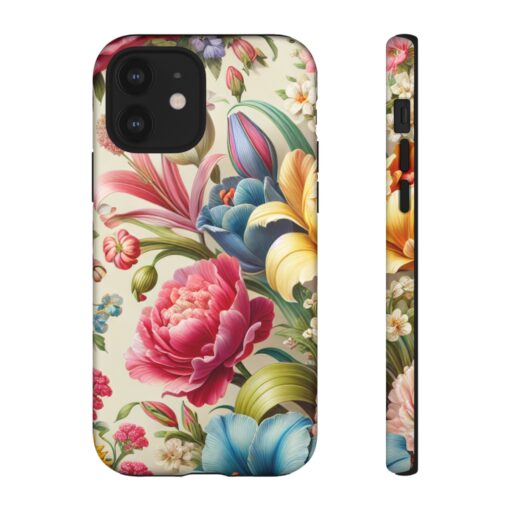 Floral Tough Phone Case - Durable Protection - Image 12