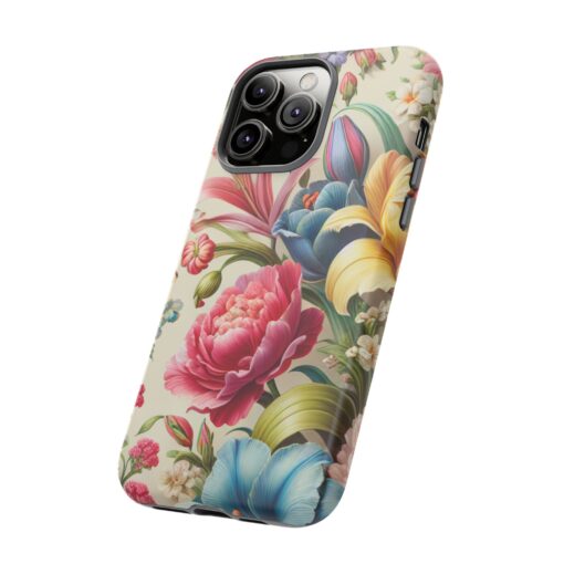 Floral Tough Phone Case - Durable Protection - Image 36