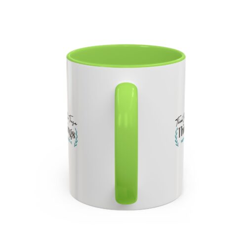Inspirational Colorful Mug - "Think On These Things" (Philippians 4:8) - Perfect Gift for Mindfulness & Motivation - Image 19