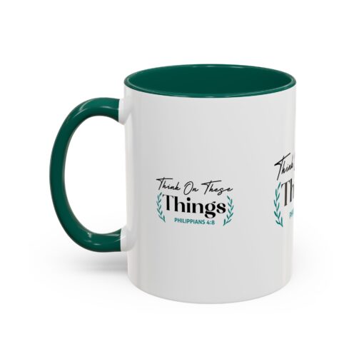 Inspirational Colorful Mug - "Think On These Things" (Philippians 4:8) - Perfect Gift for Mindfulness & Motivation - Image 12