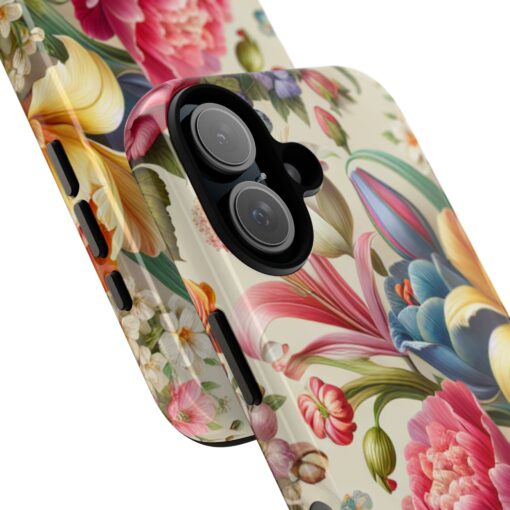 Floral Tough Phone Case - Durable Protection - Image 3