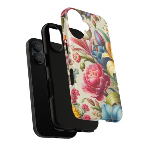 Floral Tough Phone Case - Durable Protection - Image 7