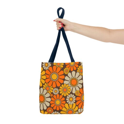 Retro Floral Tote Bag - Image 15