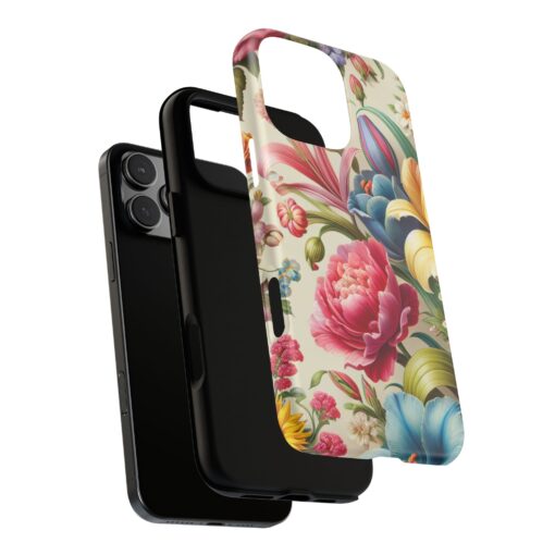 Floral Tough Phone Case - Durable Protection - Image 57