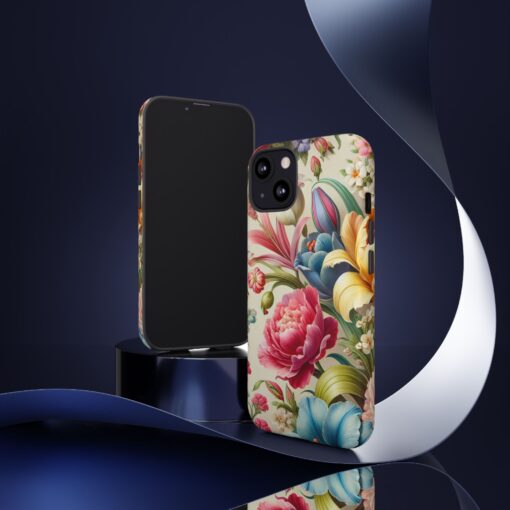 Floral Tough Phone Case - Durable Protection - Image 18