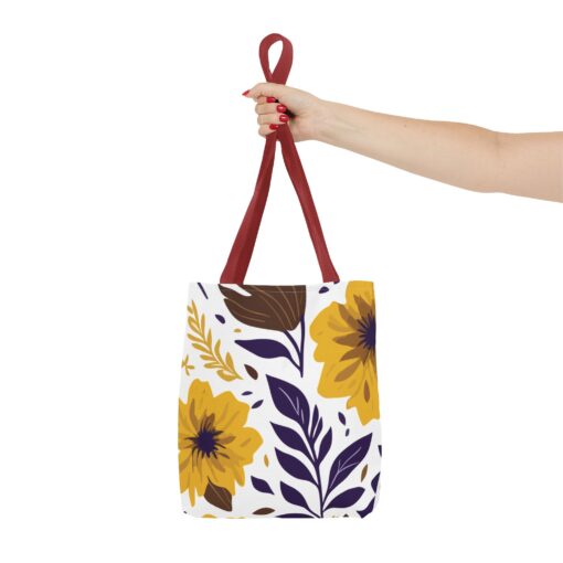 Elegant Floral Tote Bag - Perfect for Everyday Use and Gifts - Image 9