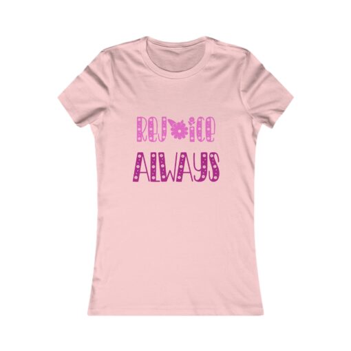 Rejoice Always Women's Tee - for Everyday Comfort - Image 3
