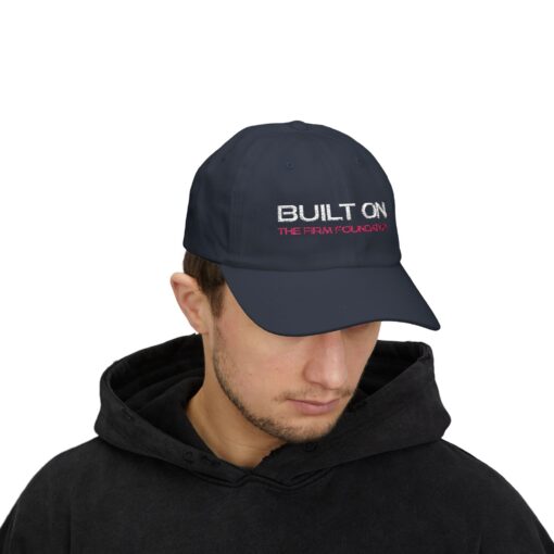 Built On Classic Dad Cap - Inspirational Black Cap - Image 11